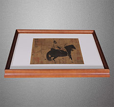 海西书画装裱配框服务案例